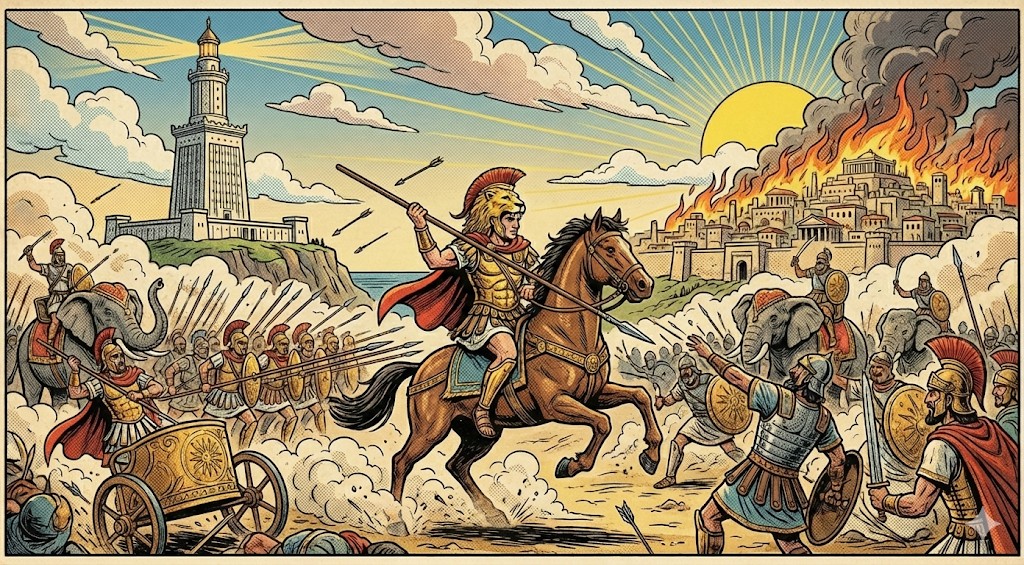 古代戦争編 キービジュアル